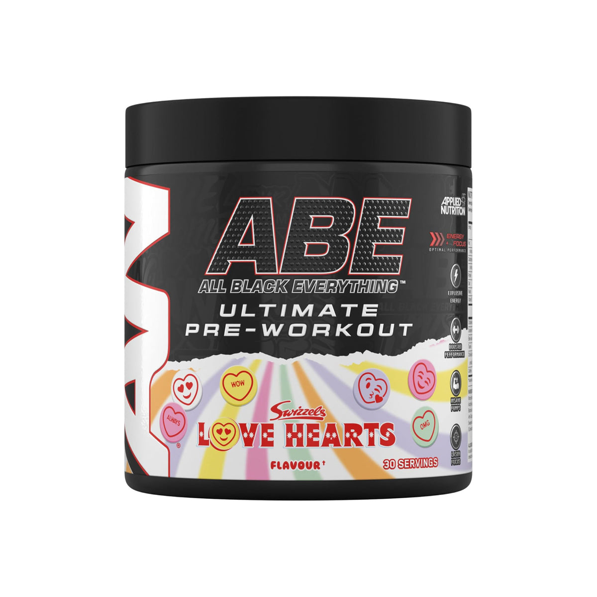 Applied Nutrition ABE Pre-Workout Love Hearts
