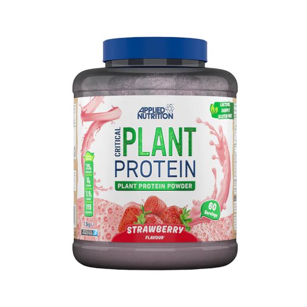 Applied Nutrition Critical Plant Protein 1.8kg Strawberry