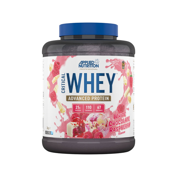 Applied Nutrition Critical Whey 2kg White Chocolate Raspberry Protein Superstore