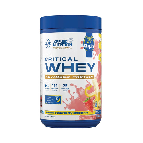 Applied Nutrition Critical Whey 825g Banana Strawberry Protein Superstore
