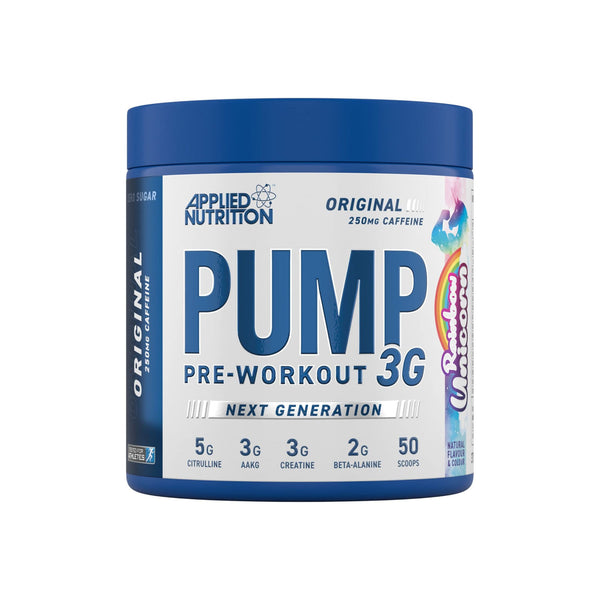Applied Nutrition Pump 3G Pre Workout Rainbow Unicorn Protein Superstore
