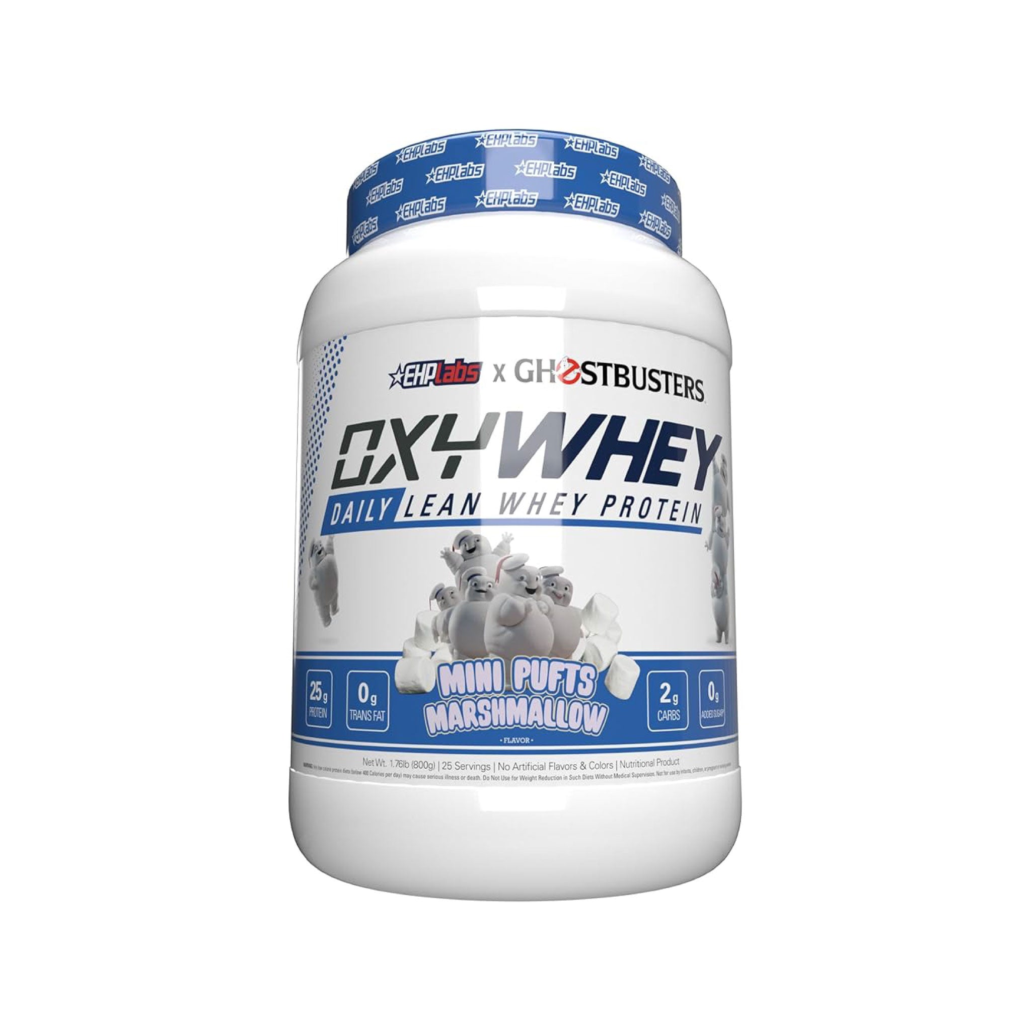 EHP Labs OxyWhey 910g Ghostbusters Mini Pufts Marshmallow Protein Superstore