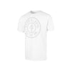 Gold's Gym Weight Plate T-Shirt White / Grey