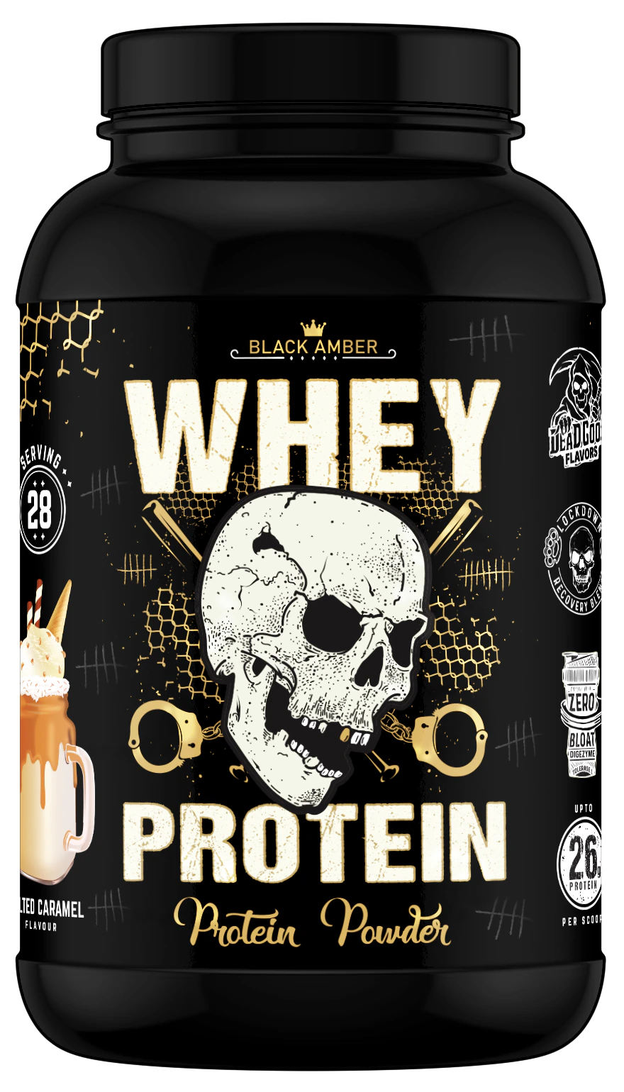 Black Amber Whey Protein Powder