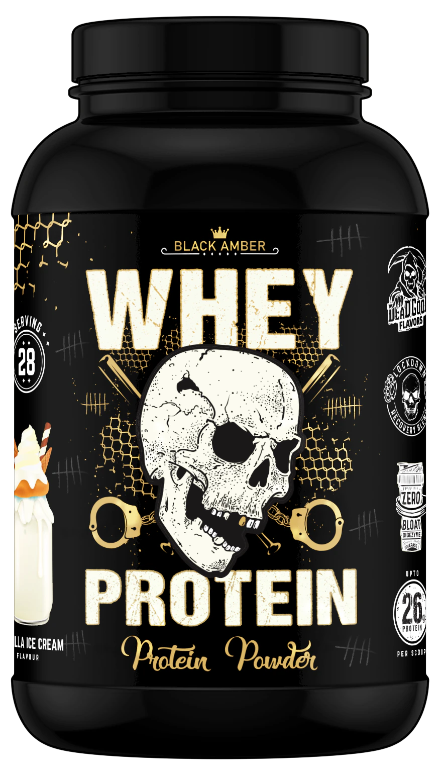 Black Amber Whey Protein Powder