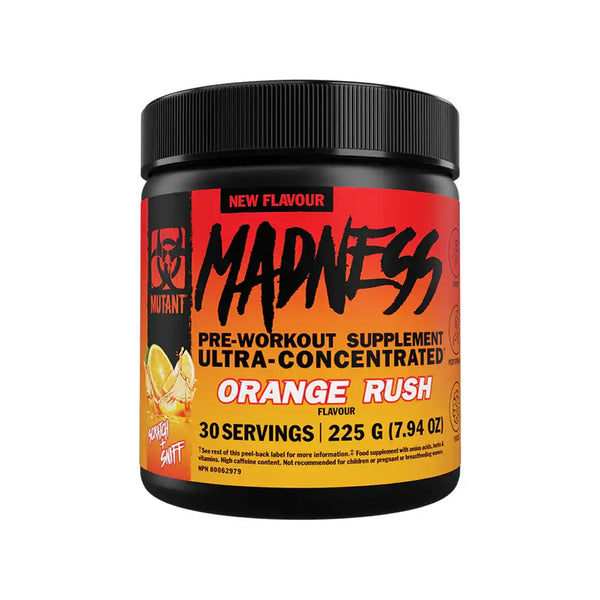 Mutant Madness Pre-Workout Orange Rush Protein Superstore