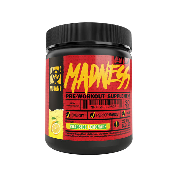 Mutant Madness Pre-Workout Roadside Lemonade Protein Superstore
