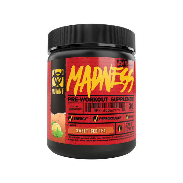 Mutant Madness Pre-Workout Sweet Iced Tea Protein Superstore