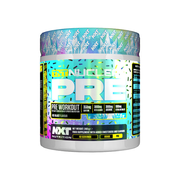 NXT TNT Nuclear Pre Workout 240g Ice Blast Protein Superstore
