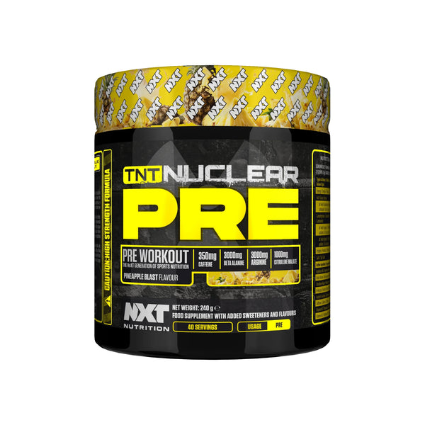 NXT TNT Nuclear Pre Workout 240g Pineapple Blast Protein Superstore