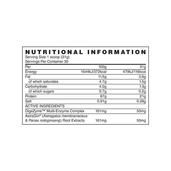 Naughty Boy Winter Soldier Vegan 100 Protein - 930g Nutritionals