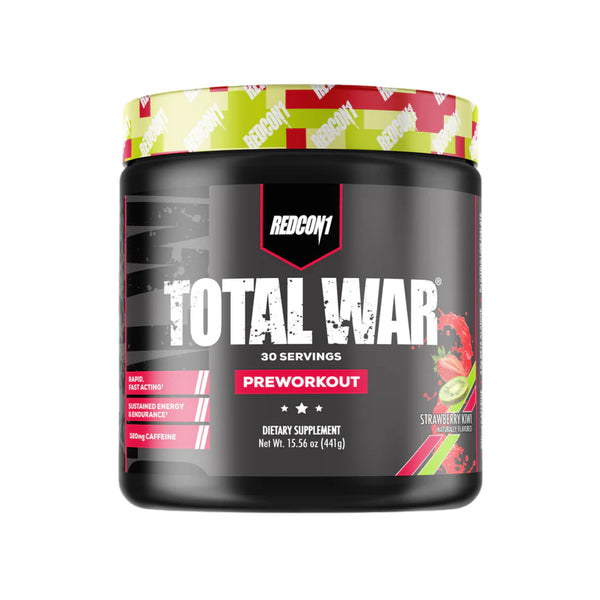 Redcon1 Total War Pre-Workout Strawberry Kiwi Protein Superstore