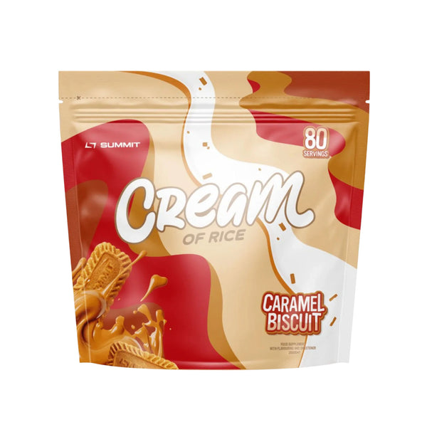 Summit Nutrition Summit Cream of Rice 2kg Caramel Biscuit Protein Superstore