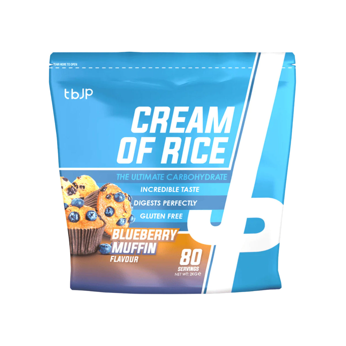 Trained by JP Cream of Rice 2kg Blueberry Muffin
