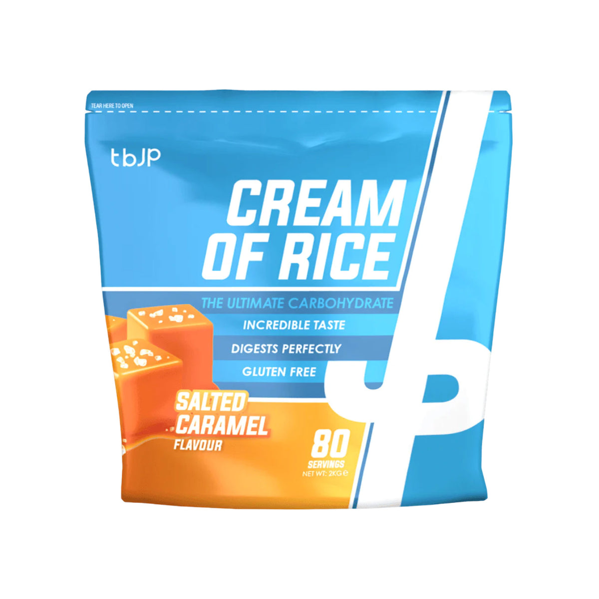 Trained by JP Cream of Rice 2kg Salted Caramel