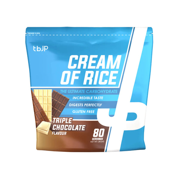 Trained by JP Cream of Rice 2kg Triple Chocolate Protein Superstore
