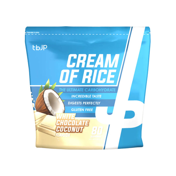 Trained by JP Cream of Rice 2kg White Chocolate Coconut Protein Superstore