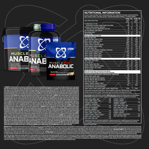 USN Muscle Fuel Anabolic 2kg Nutritionals Protein Superstore