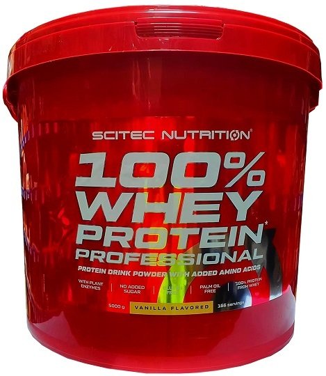 SciTec 100% Whey Protein Professional - 5000g