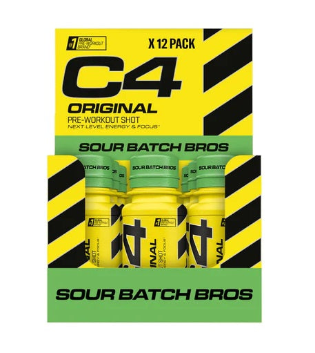 Cellucor C4 Original Pre-Workout Shot - 12 x 60 ml
