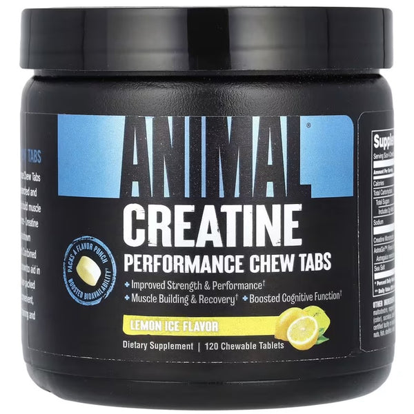 Animal Creatine Chews - 120 chewable tablets