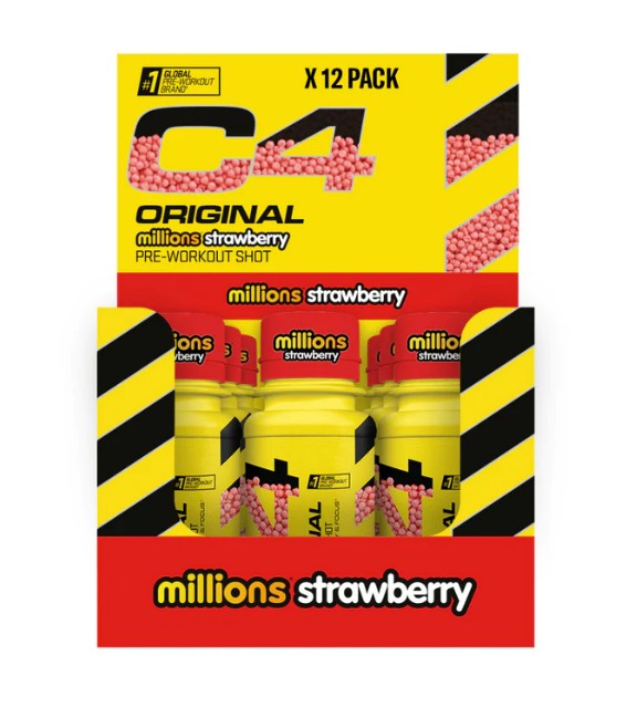 Cellucor C4 Original Pre-Workout Shot - 12 x 60 ml