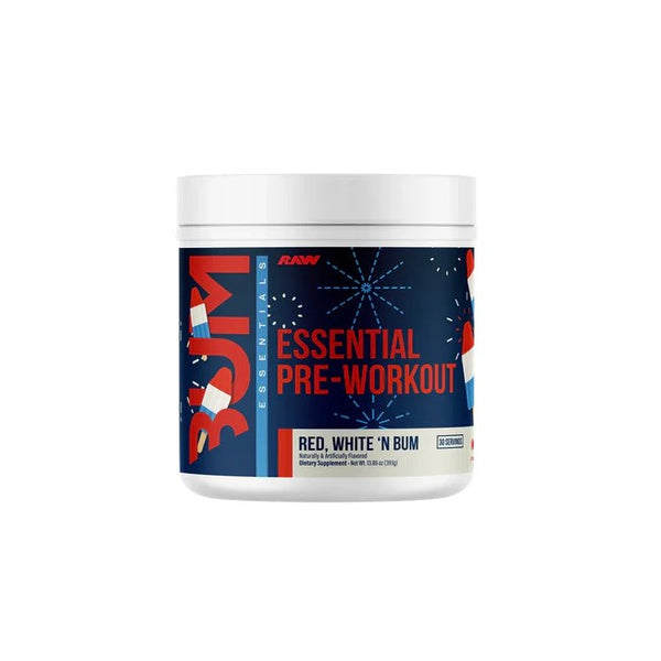 Raw Nutrition CBUM Essential Pre-Workout, Blue Raspberry - 420g