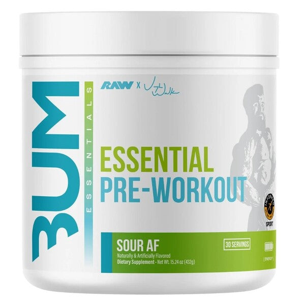 Raw Nutrition CBUM Essential Pre-Workout, Blue Raspberry - 420g
