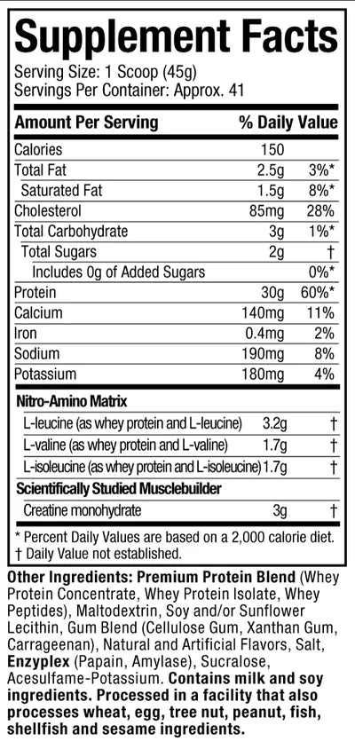 MuscleTech Nitro-Tech - 1810g
