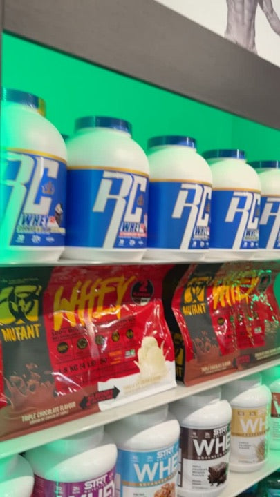 A Protein Superstore team member introduces the supplement range on Instagram
