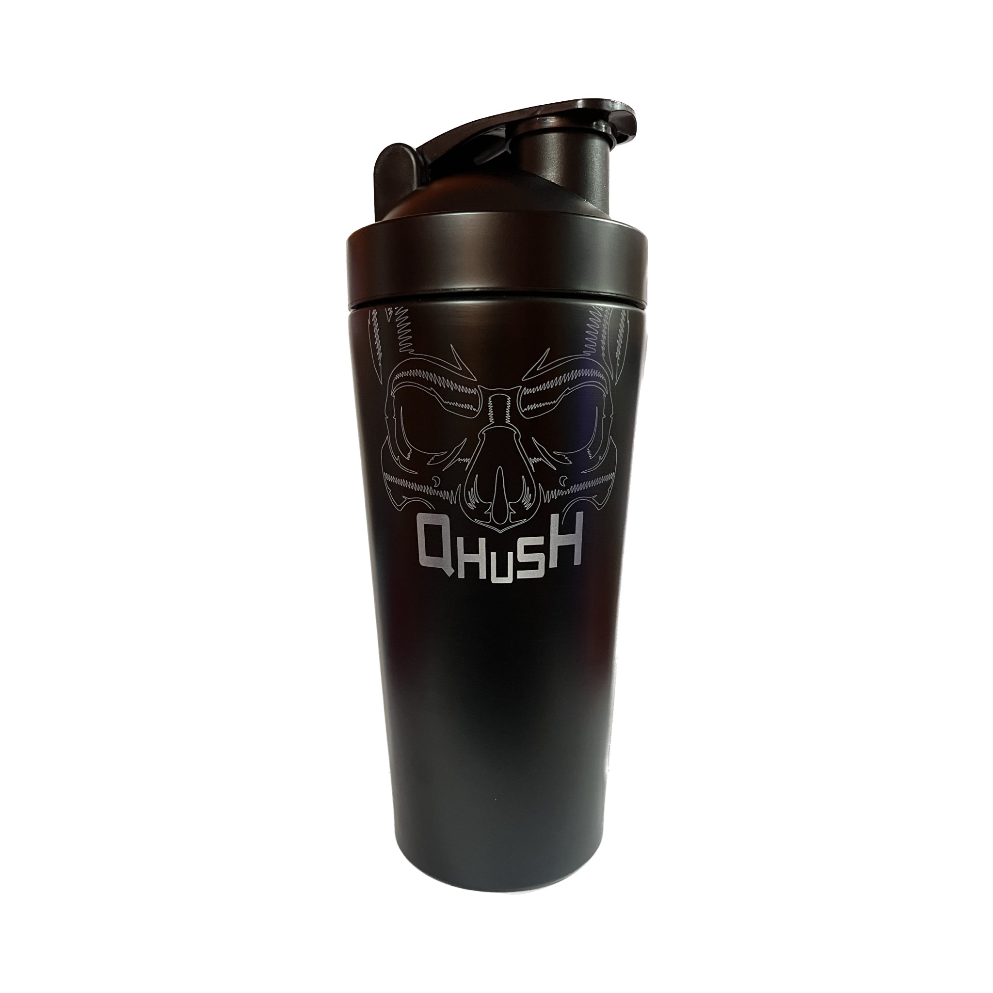 USN Qhush Steel Shaker Front Protein Superstore