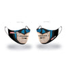 Batman Face Shield Antibacterial ZnO coating - PM0.3 Filtration - Liquid Repellent Face Shield Protein Superstore
