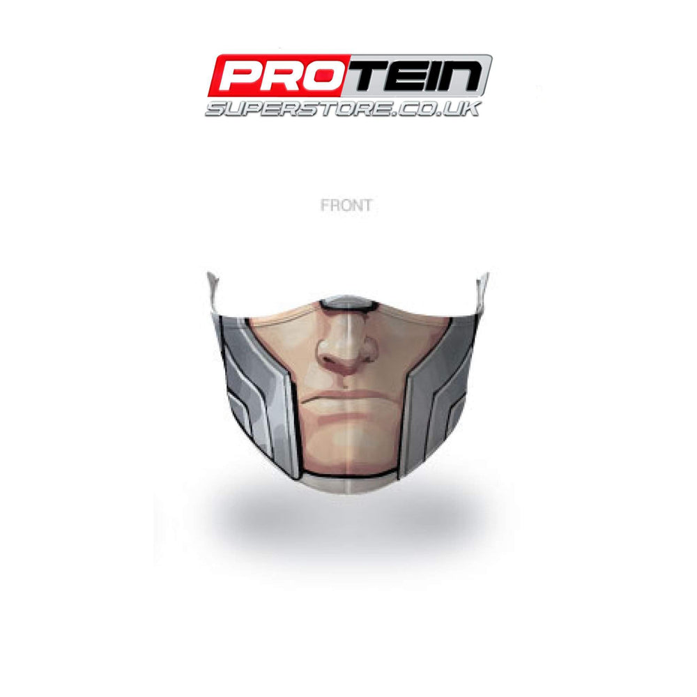 Thor Face Shield Antybakteryjna powłoka ZnO - Filtracja PM0.3 - Odstraszająca ciecze