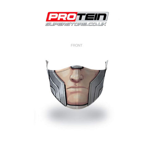 Thor Face Shield Antybakteryjna powłoka ZnO - Filtracja PM0.3 - Odstraszająca ciecze