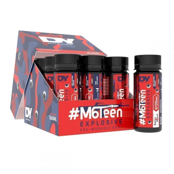 Dorian Yates #M6Teen Explosive Pre-Workout Shot - 12 x 60ml