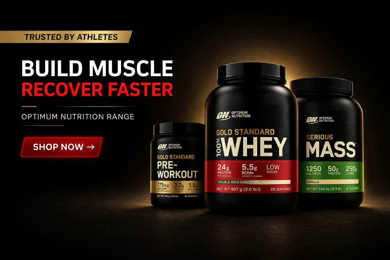 Shop Optimum Nutrition