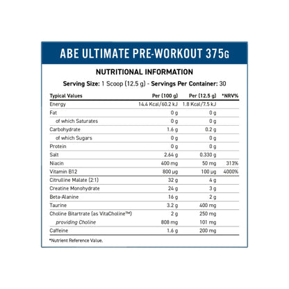 Applied Nutrition ABE Pre-Workout Nutritionals