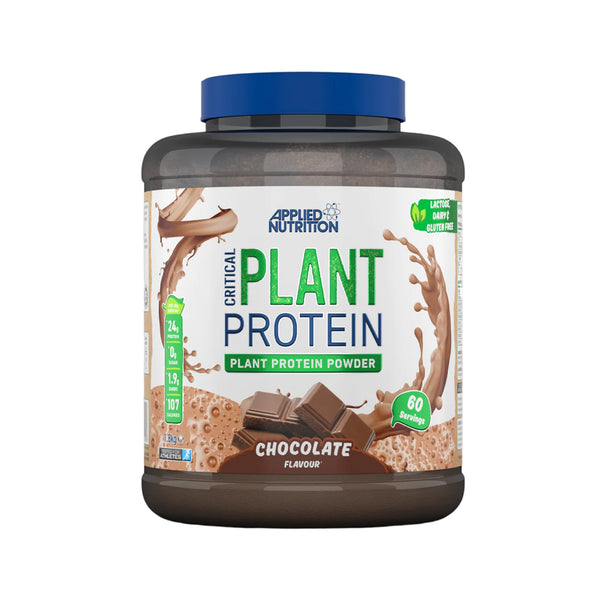 Applied Nutrition Critical Plant Protein 1.8kg Chocolate Protein Superstore