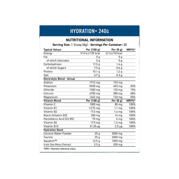 Applied Nutrition Hydration+ 240g Nutritionals Protein Superstore