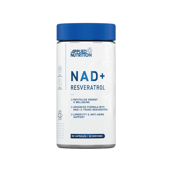 Applied Nutrition NAD+ Resveratrol 60 caps