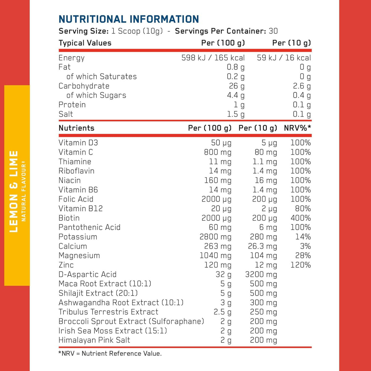 Applied Nutrition TRT 300g Nutritionals