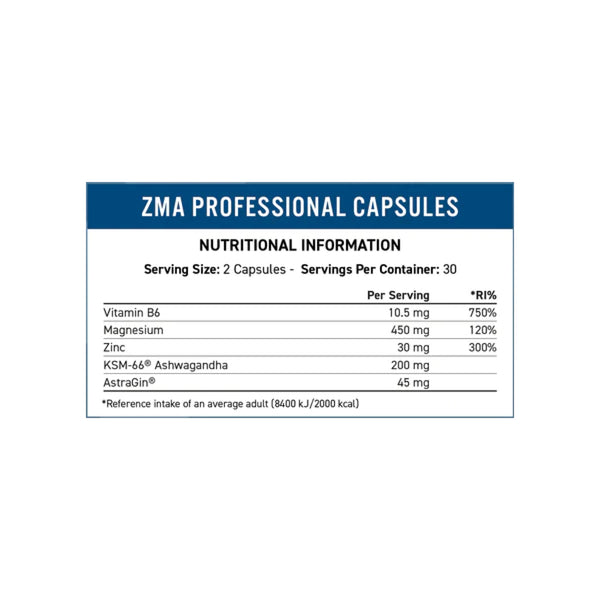 Applied Nutrition ZMA Pro Nutritionals 60 Caps Protein Superstore