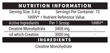 Black Amber Creatine Powder 250g