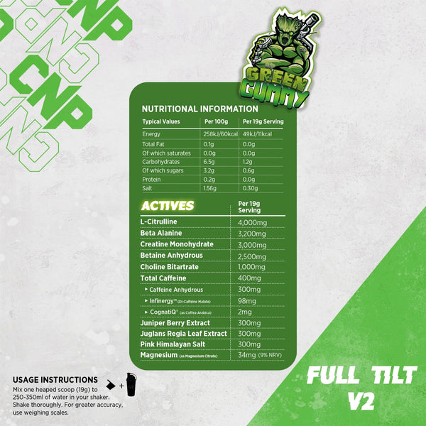 CNP Full Tilt V2 570g Nutritionals Protein Superstore
