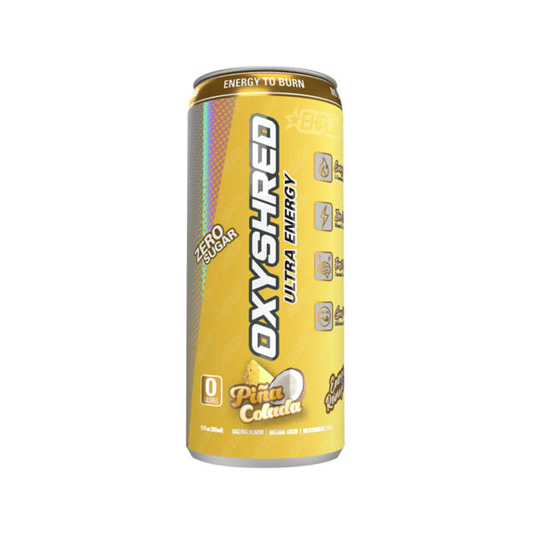 EHP Labs Oxyshred Energy Drink RTD Pina Colada Protein Superstore