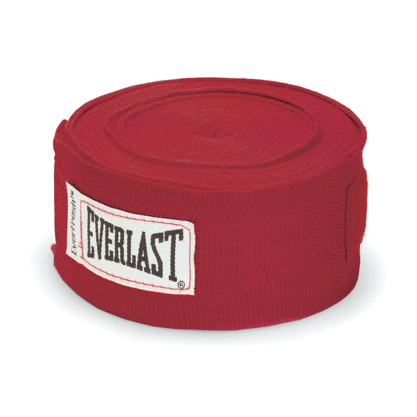 Everlast Pro Style Hand Wraps Red 180 inches Protein Superstore