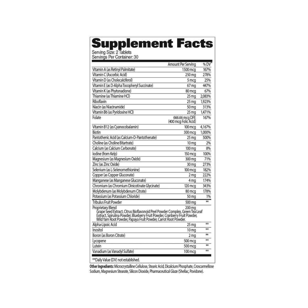 GAT Multi + Test 150 Caps - alternate product view 2