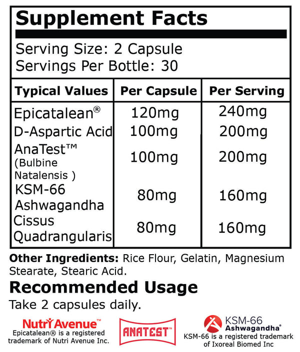Black Mamba  PCT – Advanced Post Cycle Support 60 caps - Protein Superstore