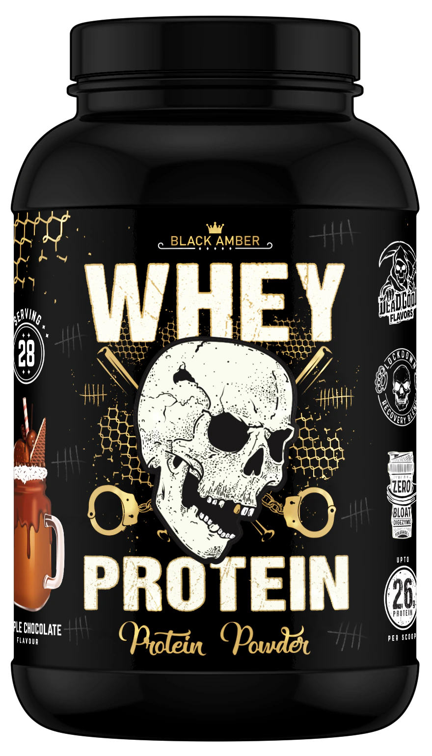 Black Amber Whey Protein Powder