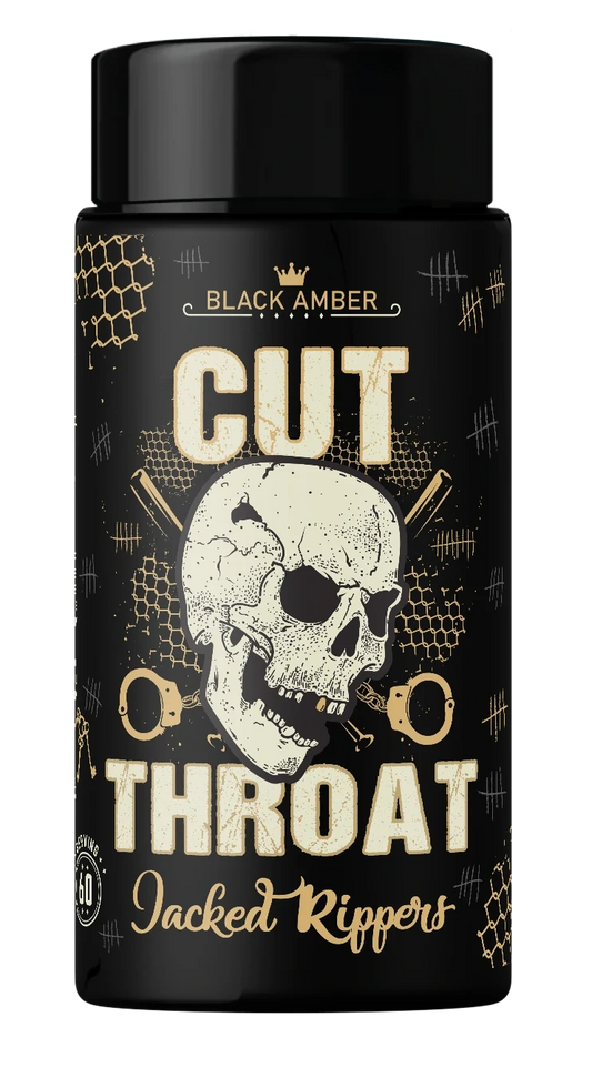 Black Amber Cut Throat 120 capsules